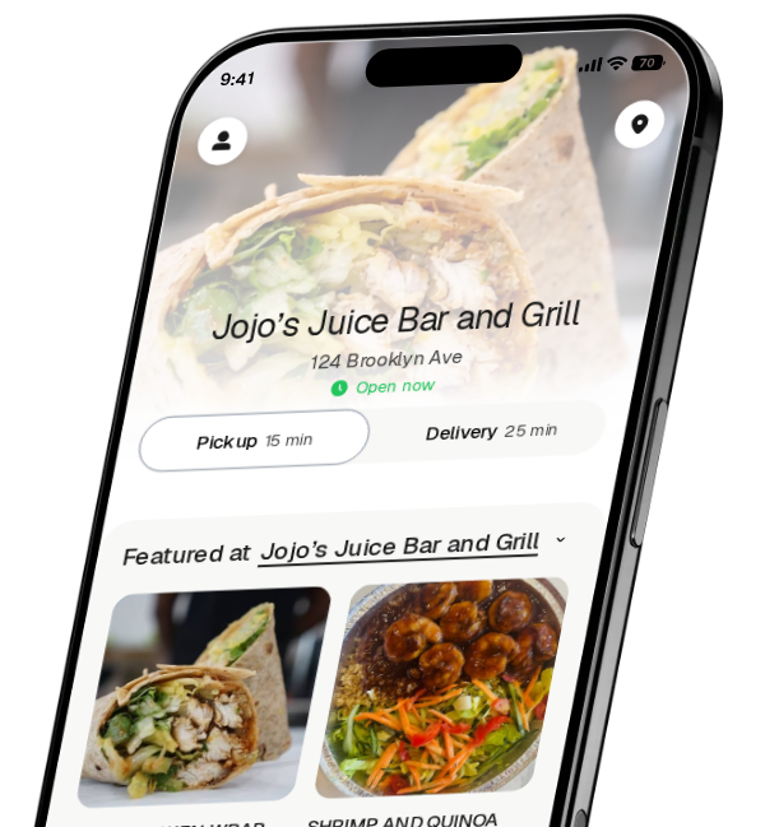 Jojo’s Juice Bar and Grill app preview